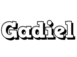 Gadiel snowing logo