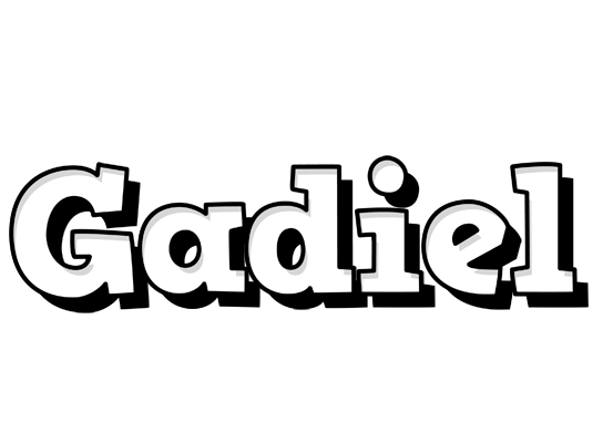 Gadiel snowing logo