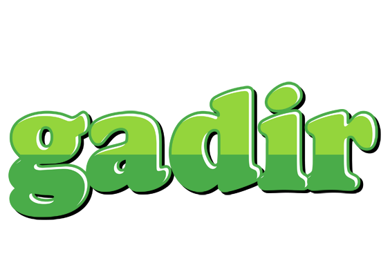 Gadir apple logo