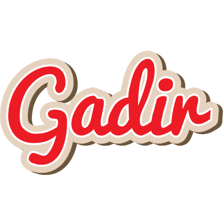 Gadir chocolate logo