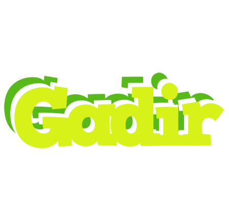 Gadir citrus logo