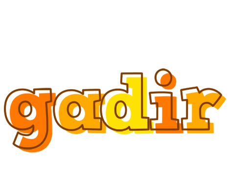 Gadir desert logo