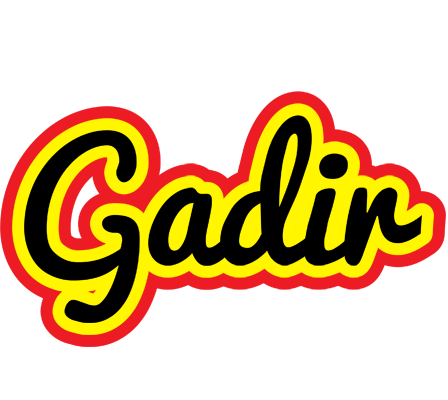 Gadir flaming logo