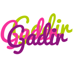 Gadir flowers logo