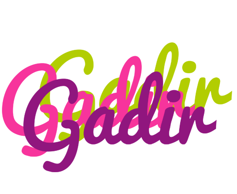 Gadir flowers logo