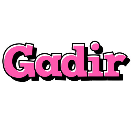 Gadir girlish logo