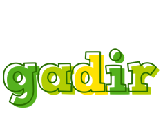 Gadir juice logo