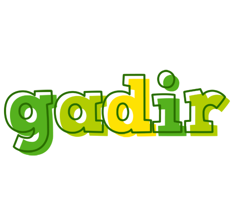 Gadir juice logo