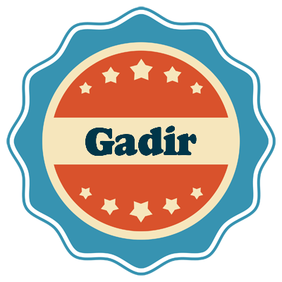 Gadir labels logo