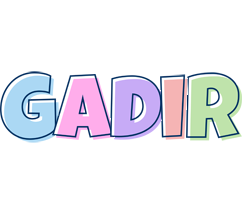 Gadir pastel logo