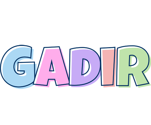 Gadir pastel logo