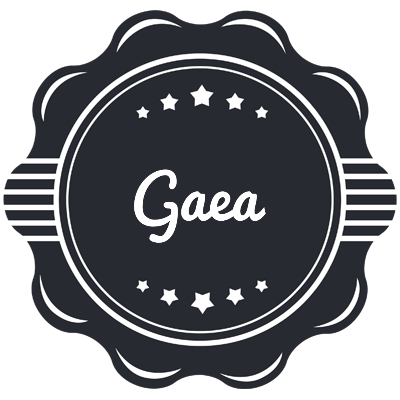 Gaea badge logo