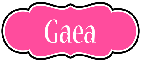 Gaea invitation logo