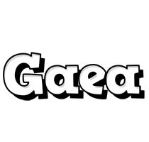 Gaea snowing logo