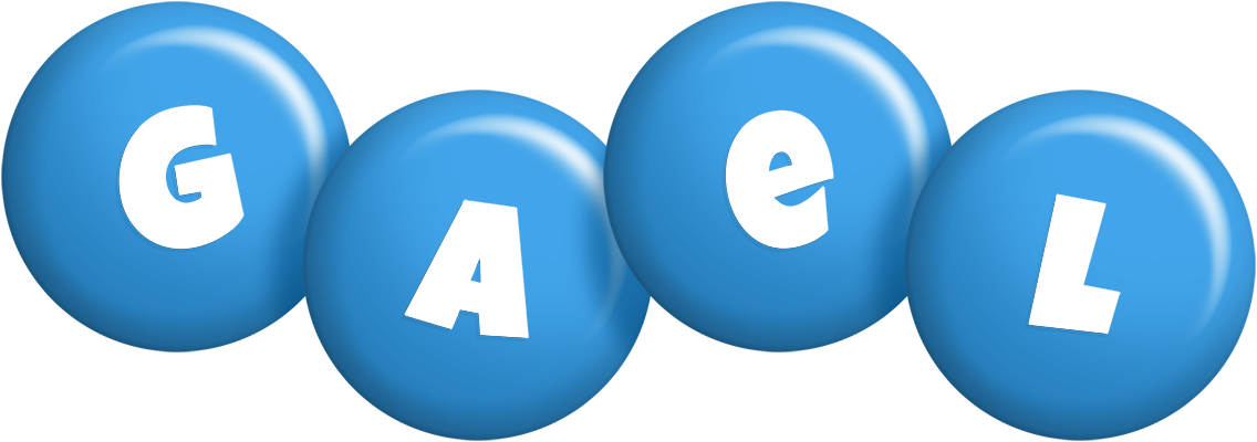 Gael candy-blue logo