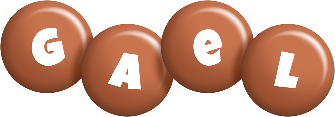 Gael candy-brown logo