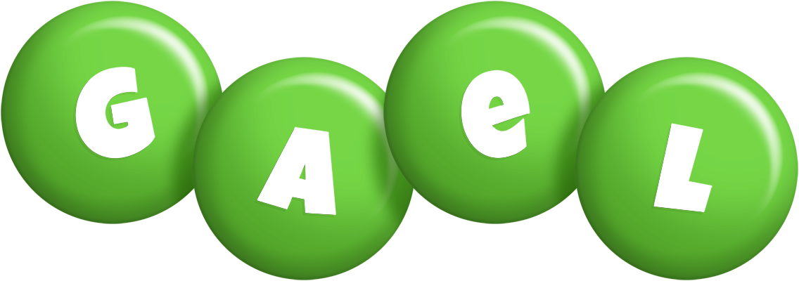 Gael candy-green logo