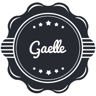 Gaelle badge logo
