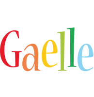 Gaelle birthday logo