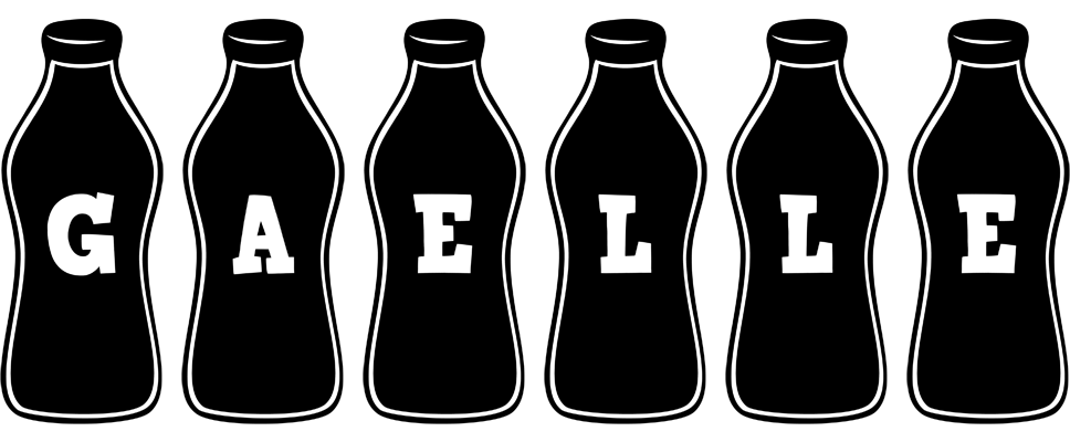 Gaelle bottle logo