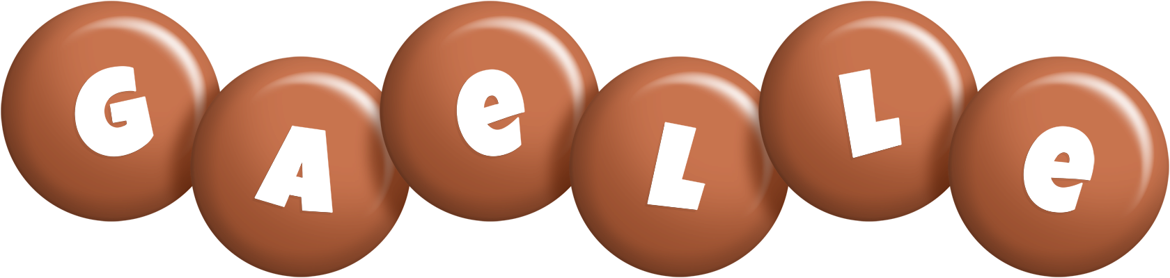 Gaelle candy-brown logo