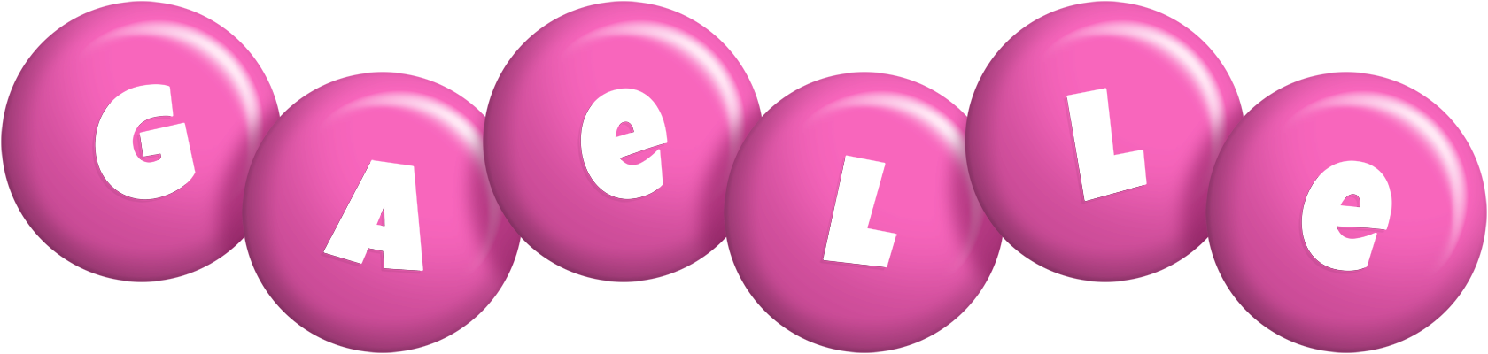 Gaelle candy-pink logo