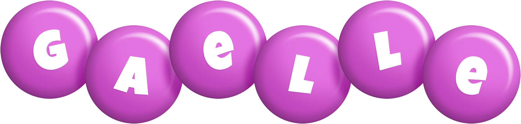 Gaelle candy-purple logo