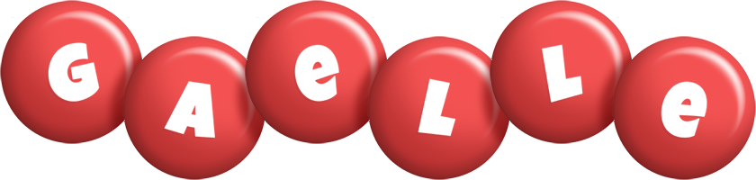 Gaelle candy-red logo