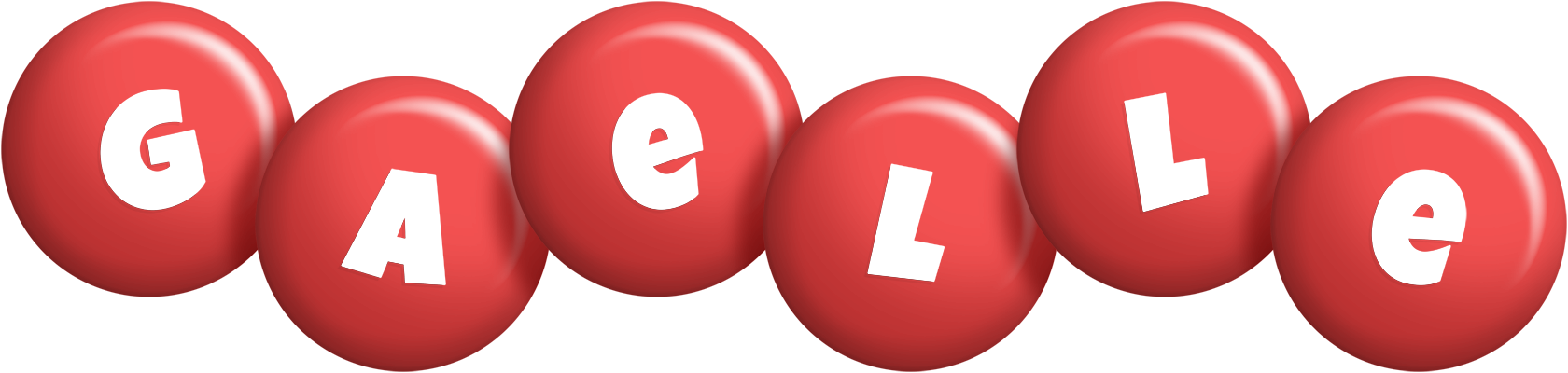 Gaelle candy-red logo