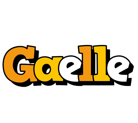Gaelle cartoon logo