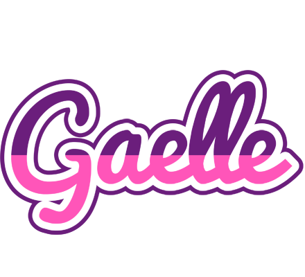 Gaelle cheerful logo