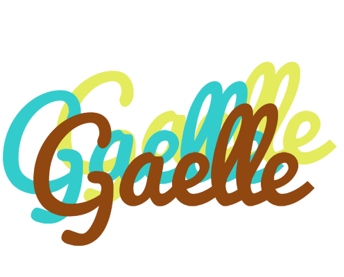 Gaelle cupcake logo
