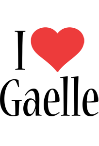 Gaelle i-love logo