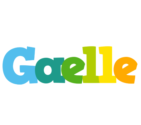 Gaelle rainbows logo