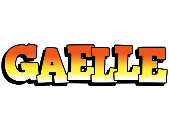 Gaelle sunset logo