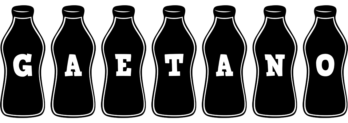 Gaetano bottle logo