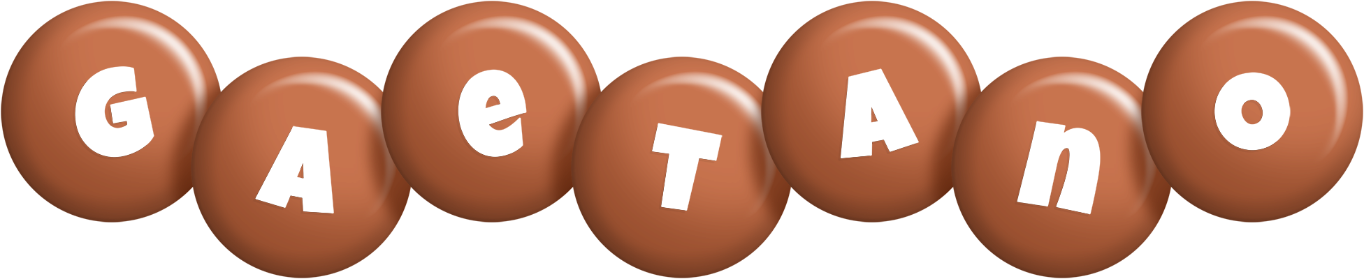 Gaetano candy-brown logo