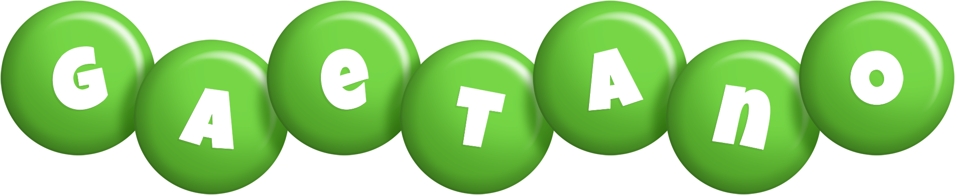Gaetano candy-green logo