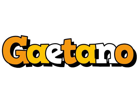 Gaetano cartoon logo