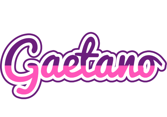 Gaetano cheerful logo