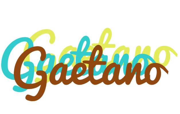 Gaetano cupcake logo