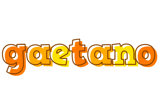 Gaetano desert logo