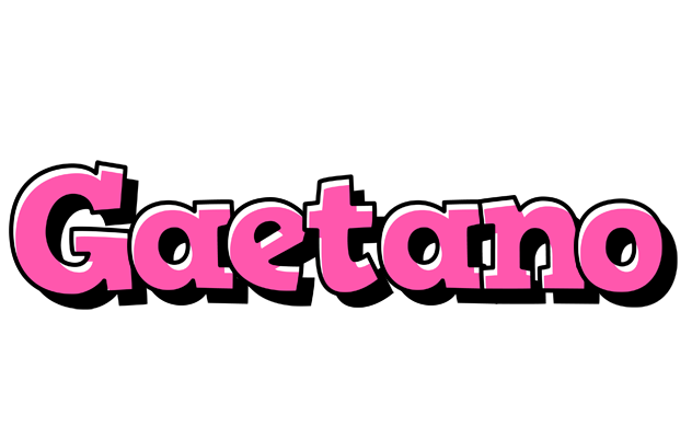 Gaetano girlish logo