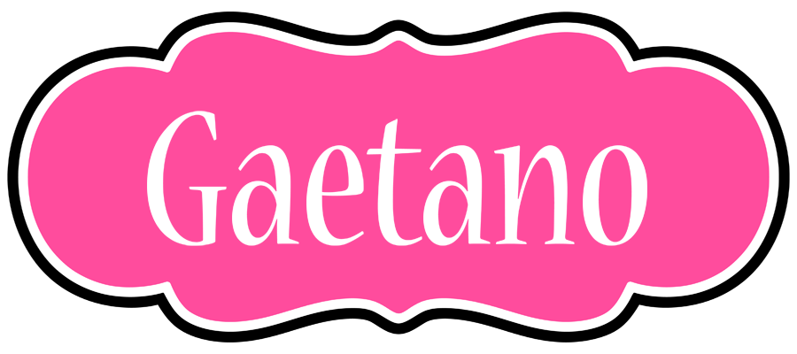 Gaetano invitation logo