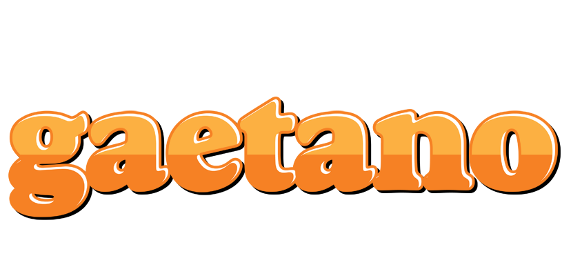 Gaetano orange logo