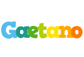 Gaetano rainbows logo