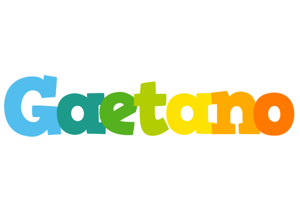 Gaetano rainbows logo