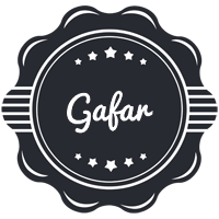 Gafar badge logo