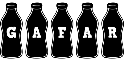 Gafar bottle logo