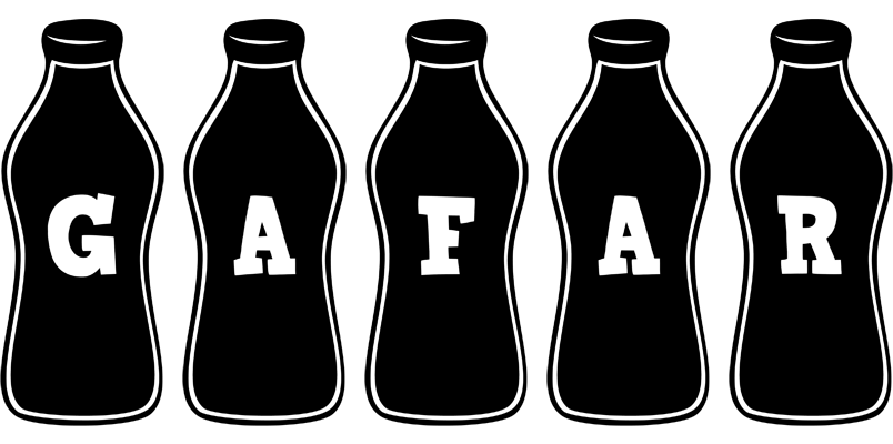 Gafar bottle logo